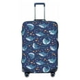 thumbnail image 1 of Bingfone Party Shark Cut Luggage Cover Washable Suitcase Cover Protector Anti-scratch Suitcase cover Fits 18-32 Inch Luggage, 1 of 8