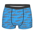 thumbnail image 1 of Bingfone Party Shark Cute Men's Underwear - Casual Stretch Boxer Briefs-Large, 1 of 7