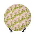thumbnail image 1 of Bingfone Pears And Flower Print Bone China Dinner Decorative Plates,Handmade Ceramic Dinner Plate with Stand for Home Club-6in, 1 of 6