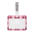 thumbnail image 1 of Bingfone Pig Nose Card Badge Holder,For Girls Girly Women 4 X 3 Inch Nurses School Identity Cruise Travel Name Tags Cover Protector Case, 1 of 7