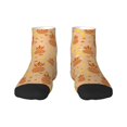 thumbnail image 1 of Bingfone Pineapples Design Patterned Men'S Women'S Casual Cotton Socks, 1 of 9