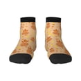 thumbnail image 1 of Bingfone Pineapples Design Patterned Men'S Women'S Casual Cotton Socks, 1 of 9