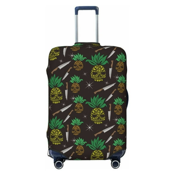 Bingfone Pineapples Luggage Cover Washable Suitcase Cover Protector Anti-scratch Suitcase Cover Fits 18-32 Inch Luggage (without luggage)