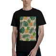thumbnail image 1 of Bingfone Pineapples Palm Leaves Men'S Loose Fit Short-Sleeve Pocket T-Shirt, 1 of 7