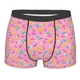 thumbnail image 1 of Bingfone Pink Donut Men'S Underwear - Casual Stretch Boxer Briefs-Xx-Large, 1 of 9