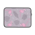 thumbnail image 1 of Bingfone Pink Flamingo Laptop Sleeve Case 15 Inch, 360° Protective Computer Carrying Bag, 1 of 9