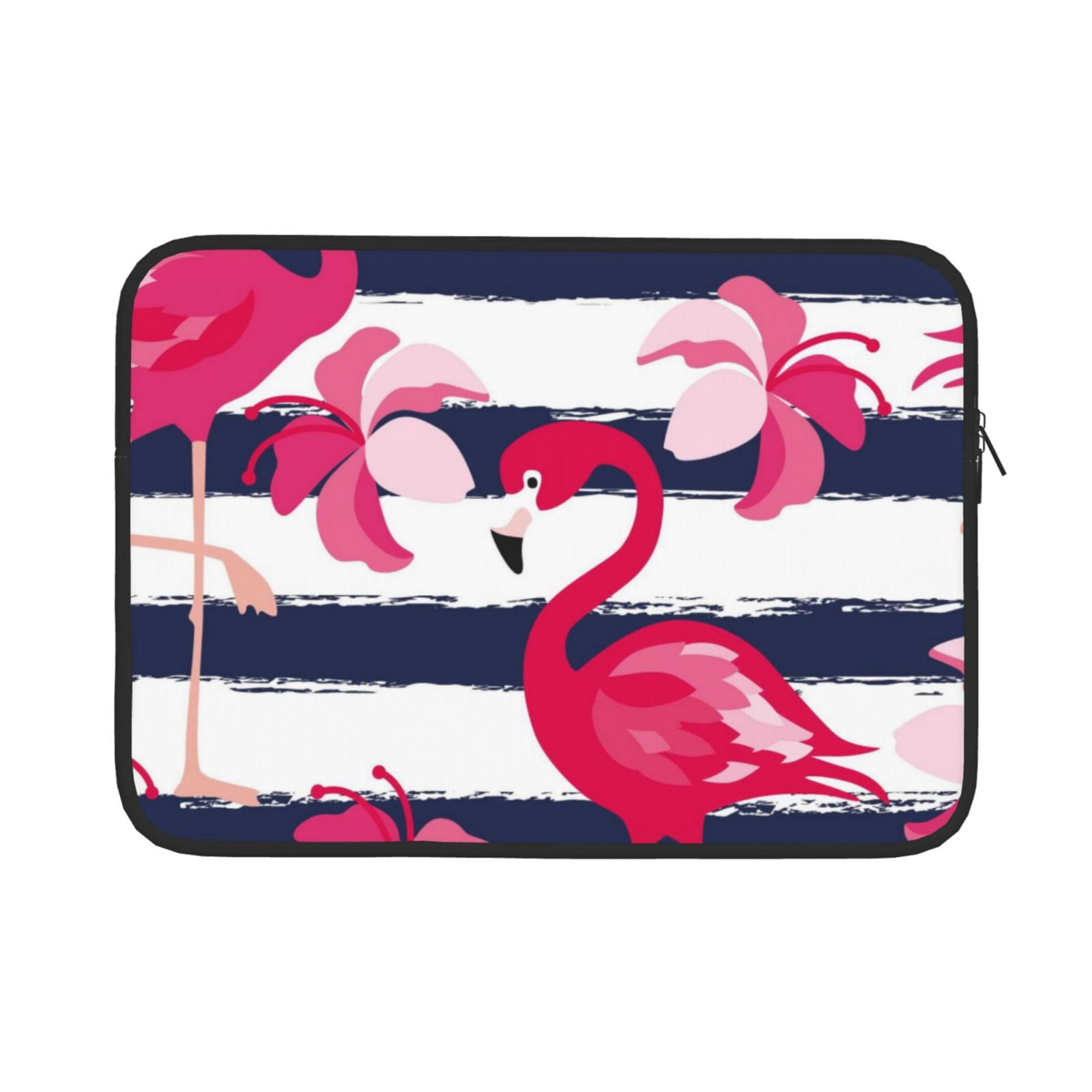 Flamingo Computer Case Bingfone Pink Flamingos Laptop Sleeve Case 13 Inch, 360° Protective ...