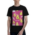 thumbnail image 1 of Bingfone Pink Green Avocado Men'S Loose Fit Short-Sleeve Pocket T-Shirt, 1 of 7
