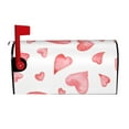 thumbnail image 1 of Bingfone Pink Hearts Magnetic Mailbox Cover Standard Size for Garden Yard Outdoor Decorations-21x18 in, 1 of 9