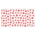 thumbnail image 1 of Bingfone Pink Hearts1 Large Gaming Mouse Pad,Extended Desk Mousepad With Stitched Edges,Non-Slip Base,Water Resist Keyboard Pad For Gamer, Office & Home, 29.5 X 16 In, 1 of 9