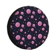 thumbnail image 1 of Bingfone Pink Planets And Stars Spare Tire Cover Weatherproof Universal Wheel Protectors for RV Camper Travel Trailer SUV Truck-14 inch, 1 of 8
