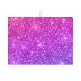 thumbnail image 1 of Bingfone Pink Purple Glitter ,18" X 24"Dish Drying Mat For Kitchen Counter,Ultra Absorbent Microfiber, 1 of 9