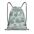 thumbnail image 1 of Bingfone Pirate Adventure Map Drawstrings Backpacks Bags For Men Women Gym Drawstrings Bag, 1 of 9