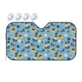 thumbnail image 1 of Bingfone Pirate Marine Animals Car Windshield Sunshade,Sun Foldable Sun Shield Sun Visor for Car - Medium, 1 of 8