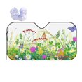 thumbnail image 1 of Bingfone Plants and Insects Car Windshield Sun Shade Protector Keep Your Vehicle Cool Sun Shield Visor Cover Foldable for Car Truck SUV-Small, 1 of 9