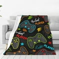 thumbnail image 1 of Bingfone Play Game3 Print Flannel Fleece Blanket Throw Blanket For Bed,Sofa,Couch,Travel,Camping(60"X50"), 1 of 9