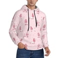 thumbnail image 1 of Bingfone Poodle Dog Men's Drawstring Hoodie Long Sleeve Pocket Sweatshirts-Large, 1 of 6