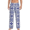 thumbnail image 1 of Bingfone Porcelain Chinaware Mens All Over Print Sleep Pajama Pants-X-Large, 1 of 9