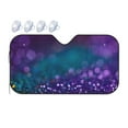 thumbnail image 1 of Bingfone Purple And Green Glitter Car Windshield Sunshade,Sun Foldable Sun Shield Sun Visor For Car - Small, 1 of 8