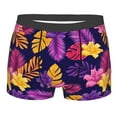 thumbnail image 1 of Bingfone Purple Flower Men'S Underwear - Casual Stretch Boxer Briefs-X-Large, 1 of 9