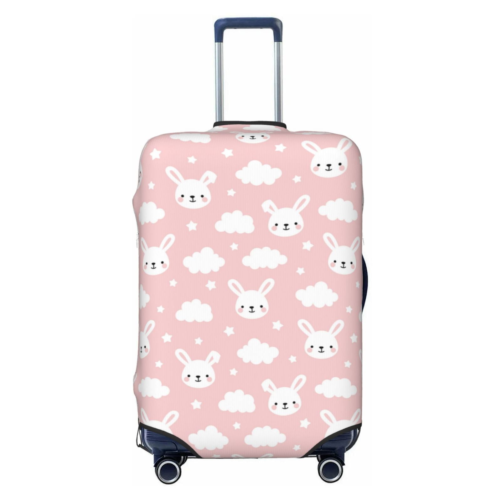 Bingfone Rabbit And Cloud Luggage Cover Washable Suitcase Cover ...