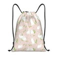 thumbnail image 1 of Bingfone Rabbit Drawstrings Backpacks Bags for Men Women Gym Drawstrings Bag-Medium, 1 of 8