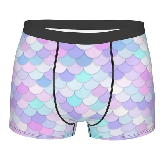 Bingfone Rainbow Scales Men'S Underwear - Casual Stretch Boxer Briefs-Xx-Large
