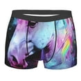 thumbnail image 1 of Bingfone Rainbow Spotted White Horse Men's Underwear - Casual Stretch Boxer Briefs-X-Large, 1 of 7