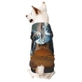 thumbnail image 1 of Bingfone Realistic Cute Sea Turtle Dog Clothes Hoodie, Pet Winter Coat,Puppy Sweatshirts for Small Dogs Boy Girl,Suitable for All Breeds-Medium, 1 of 6
