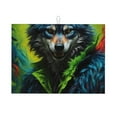 thumbnail image 1 of Bingfone Realistic Style Wolf Warrior ,18" x 24"Dish Drying Mat for Kitchen Counter,Ultra Absorbent Microfiber, 1 of 7