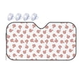thumbnail image 1 of Bingfone Red Fox Car Windshield Sunshade,Sun Foldable Sun Shield Sun Visor for Car - Medium, 1 of 8