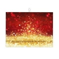 thumbnail image 1 of Bingfone Red Gold Glitter ,18" X 24"Dish Drying Mat For Kitchen Counter,Ultra Absorbent Microfiber, 1 of 9