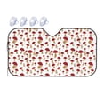 thumbnail image 1 of Bingfone Red Mushroom Car Windshield Sunshade,Sun Foldable Sun Shield Sun Visor for Car - Medium, 1 of 8