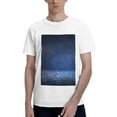 thumbnail image 1 of Bingfone Retro Blue Glitter Men'S Loose Fit Short-Sleeve Pocket T-Shirt, 1 of 7
