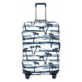 thumbnail image 1 of Bingfone Retro Coconut Tree Luggage Cover Washable Suitcase Cover Protector Anti-scratch Suitcase cover Fits 18-32 Inch Luggage, 1 of 8