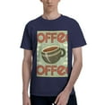 thumbnail image 1 of Bingfone Retro Cover For Coffee Men'S Loose Fit Short-Sleeve Pocket T-Shirt, 1 of 7