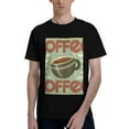 thumbnail image 1 of Bingfone Retro Cover For Coffee Men'S Loose Fit Short-Sleeve Pocket T-Shirt, 1 of 7