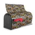 thumbnail image 1 of Bingfone Retro Excavator Magnetic Mailbox Cover Standard Size for Garden Yard Outdoor Decorations-21x18 in, 1 of 7