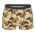 thumbnail image 1 of Bingfone Retro Squirrel Men's Underwear - Casual Stretch Boxer Briefs-XX-Large, 1 of 7