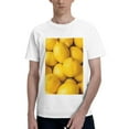 thumbnail image 1 of Bingfone Ripe Yellow Lemon Men'S Loose Fit Short-Sleeve Pocket T-Shirt, 1 of 7
