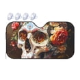 thumbnail image 1 of Bingfone Rose Floral Skull Car Windshield Sunshade,Sun Foldable Sun Shield Sun Visor for Car - Medium, 1 of 8