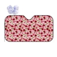 thumbnail image 1 of Bingfone Rose Flowers Car Windshield Sun Shade Protector Keep Your Vehicle Cool Sun Shield Visor Cover Foldable for Car Truck SUV-Medium, 1 of 8