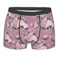thumbnail image 1 of Bingfone Rose Flowers Men's Underwear - Casual Stretch Boxer Briefs-Medium, 1 of 7