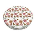 thumbnail image 1 of Bingfone Rose Flowers Padded Round Bar Stool Cover Cushion with Elastic Fabric Round Chair Seat - Rose Flowers, 1 of 7