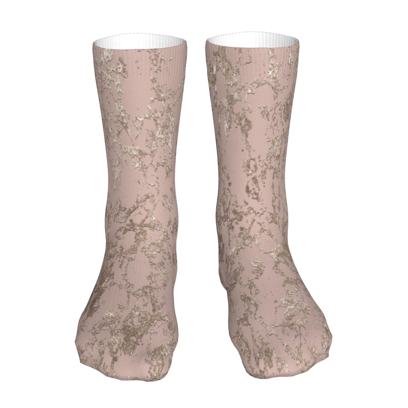 Bingfone Rose Gold Marble Texture Prirnt Women's Men's Fun Pattern and ...