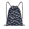 thumbnail image 1 of Bingfone Sardine Drawstrings Backpacks Bags for Men Women Gym Drawstrings Bag-Medium, 1 of 8