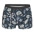 thumbnail image 1 of Bingfone Sea Shells 1 Men's Underwear - Casual Stretch Boxer Briefs-Medium, 1 of 7