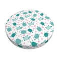 thumbnail image 1 of Bingfone Sea Turtle Padded Round Bar Stool Cover Cushion with Elastic Fabric Round Chair Seat - Sea Turtle, 1 of 7