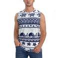 thumbnail image 1 of Bingfone Sea Underwater Animals1 Pattern Men's Tank Tops Workout Sleeveless Tee Shirts Running Beach Tanks for Men-Medium, 1 of 8
