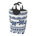 thumbnail image 1 of Bingfone Sea Underwater Turtles Laundry Hamper,Large Canvas Fabric Lightweight Storage Basket Toy Organizer Dirty Clothes Collapsible, 1 of 6